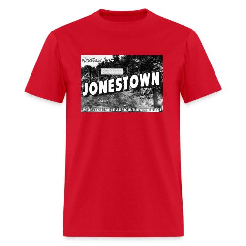 Jonestown Postcard - Men's T-Shirt