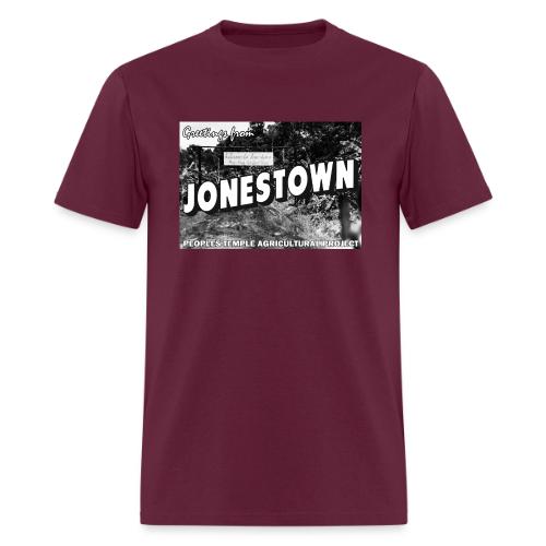 Jonestown Postcard - Men's T-Shirt