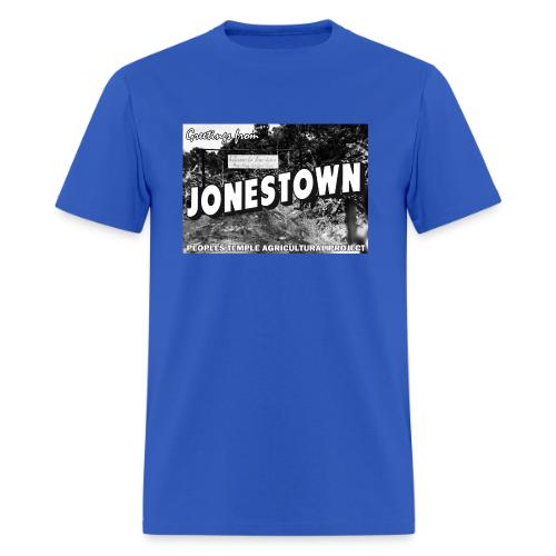 Jonestown Postcard - Men's T-Shirt