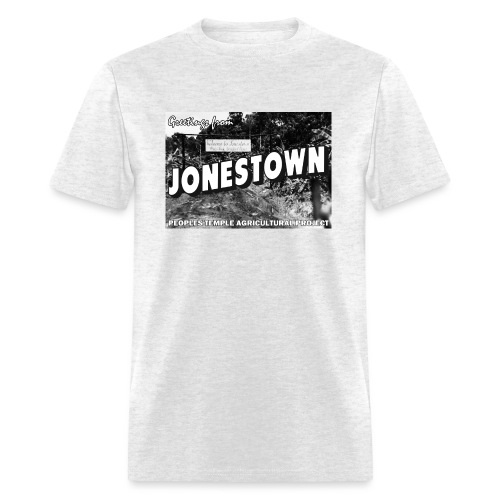 Jonestown Postcard - Men's T-Shirt