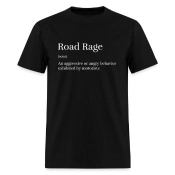 Road Rage - Men's T-Shirt - black - Front - Jose (178cm)