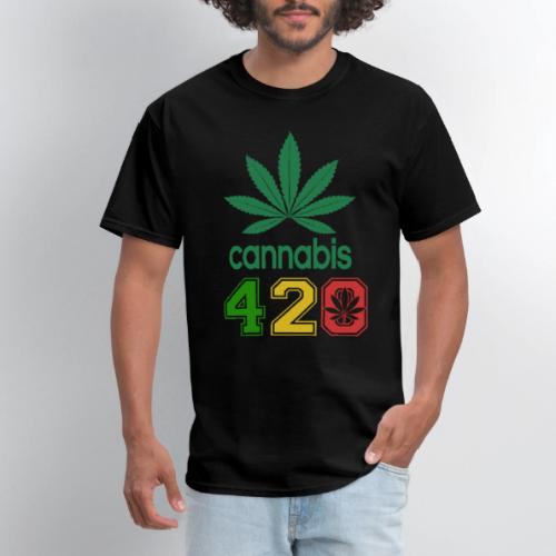 Light Hearted 420 Make It Legal Weed Marijuana - Men's T-Shirt
