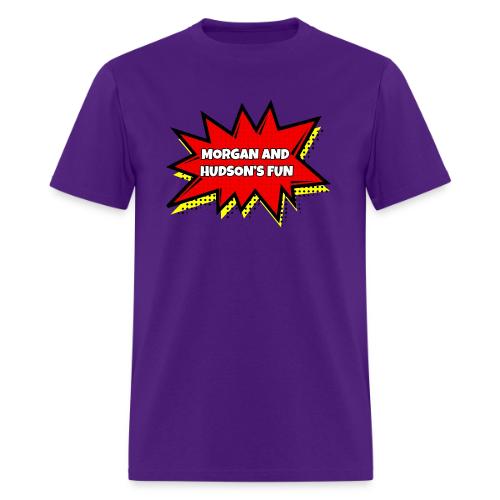 Comic Design Morgan And Hudson Fun - Men's T-Shirt