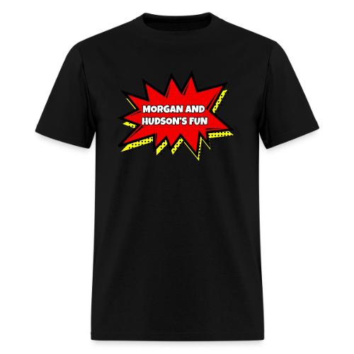 Comic Design Morgan And Hudson Fun - Men's T-Shirt