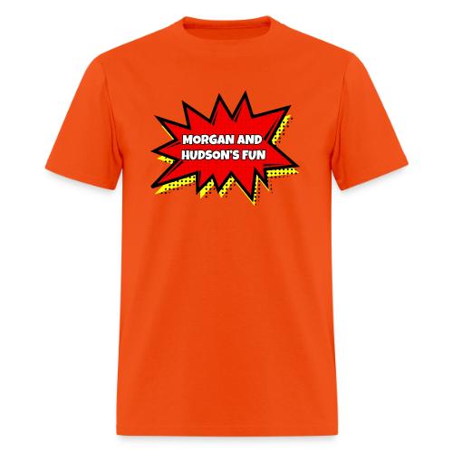 Comic Design Morgan And Hudson Fun - Men's T-Shirt