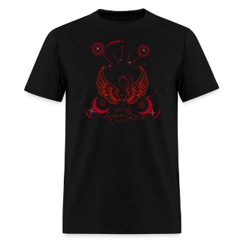NIRVANA Amour Yogi - T-shirt Homme - noir - Devant - Jose (178cm)