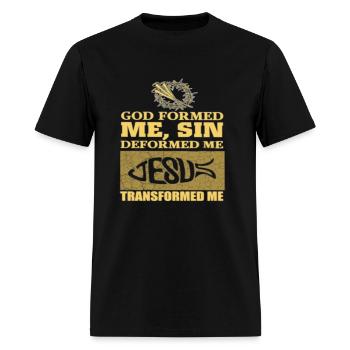 Sin - Men's T-Shirt - black - Front - Jose (178cm)