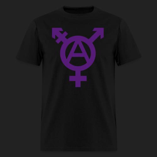 Tranarchy glitter - Men's T-Shirt