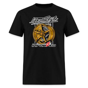 velg mobil - Men's T-Shirt - black - Front - Jose (178cm)