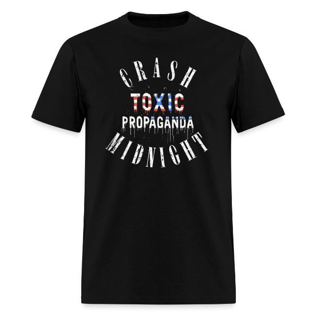CRASH MIDNIGHT TOXIC PROPAGANDA PAINT TEE