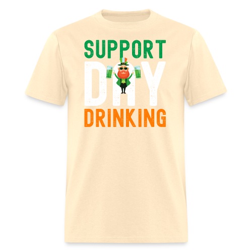 Support Day Drinking St Patrick's Day - Men's T-Shirt