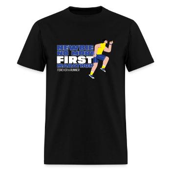 First Marathon | My First Marathon | Runner - Men's T-Shirt - black - Front - Jose (178cm)