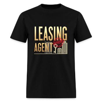 Leasing Agent - Men's T-Shirt - black - Front - Jose (178cm)