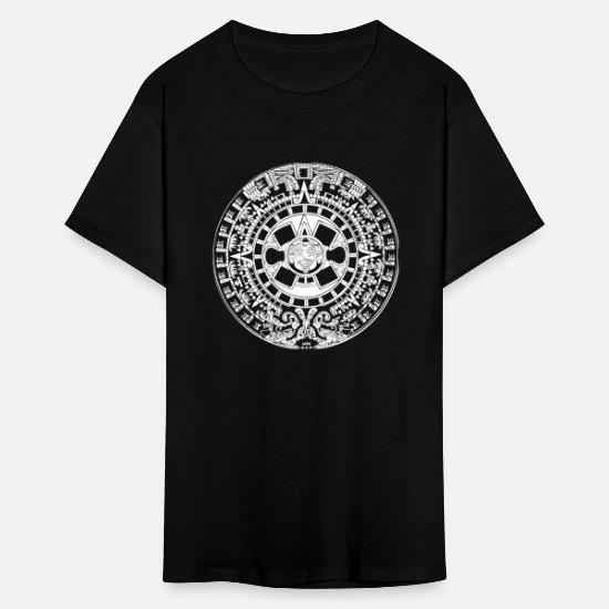Aztec Calendar White' Men's T-Shirt | Spreadshirt
