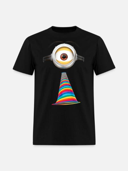 Minions Party Minion With Hooter - Men's T-Shirt - black