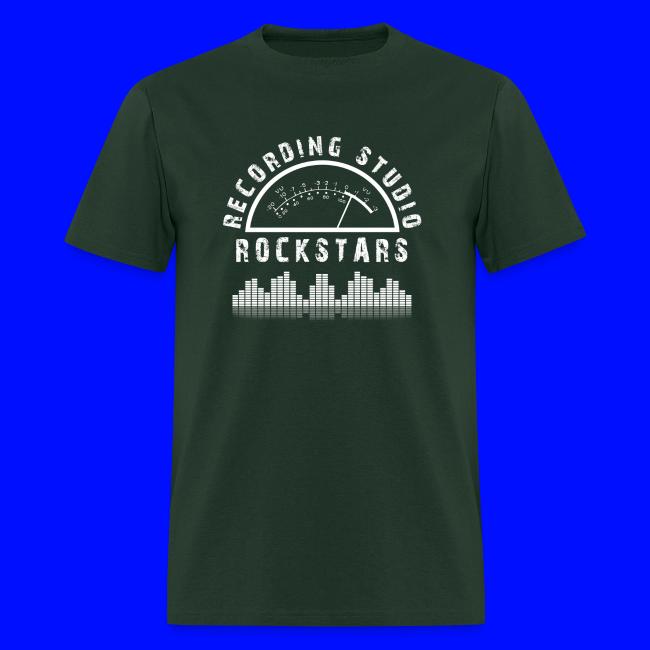 Recording Studio Rockstars - White Logo