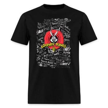 Gribouillis Looney Tunes - T-shirt Homme - noir - Devant - Jose (178cm)