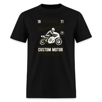 CUSTOM MOTOR - Men's T-Shirt - black - Front - Jose (178cm)