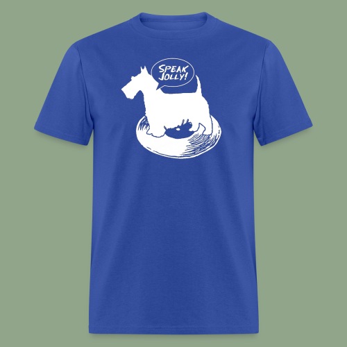 Speak Jolly logo (shirt) - Men's T-Shirt