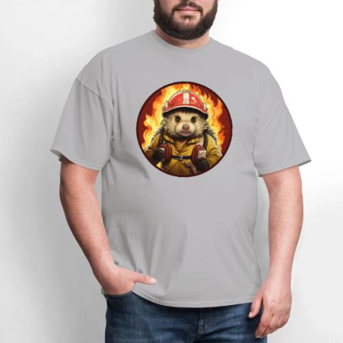 Hedgehog Firefighter - Men's T-Shirt
