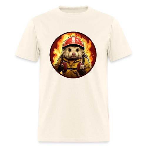 Hedgehog Firefighter - Men's T-Shirt