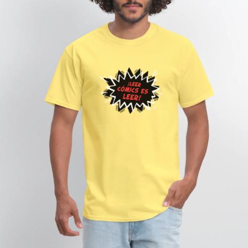 Reading Comics is Reading Emphatic Spanish - Men's T-Shirt