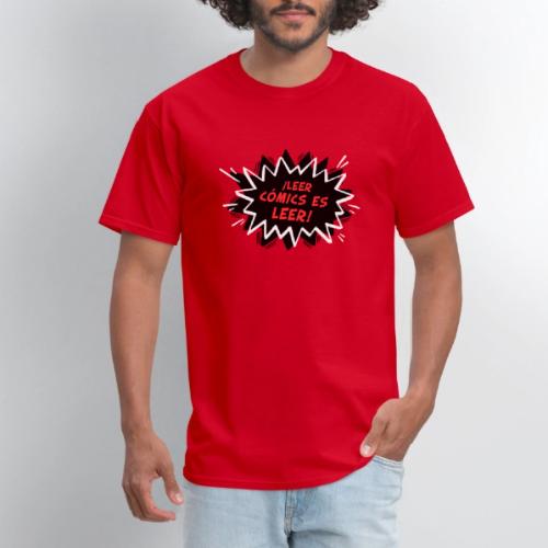 Reading Comics is Reading Emphatic Spanish - Men's T-Shirt