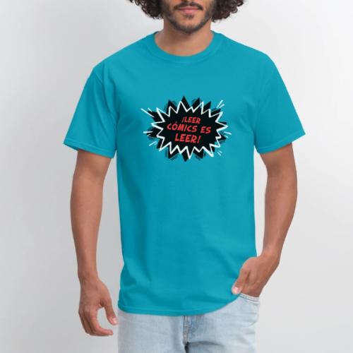 Reading Comics is Reading Emphatic Spanish - Men's T-Shirt