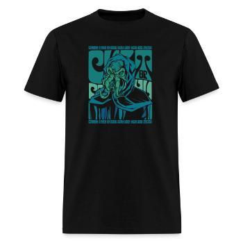 Cult Of Cthulhu - Men's T-Shirt - black - Front - Jose (178cm)