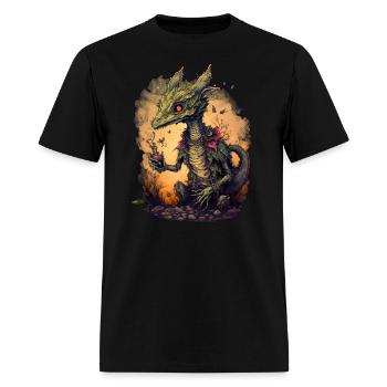 TrundleGus the Wise - Men's T-Shirt - black - Front - Jose (178cm)