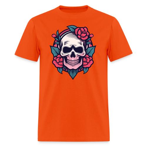 Rose Skull Tattoo - Men's T-Shirt