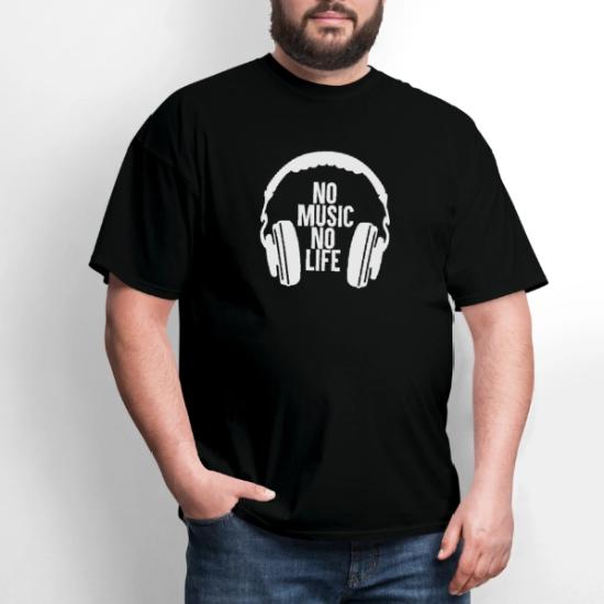 No Music - No Life' Men's T-Shirt | Spreadshirt