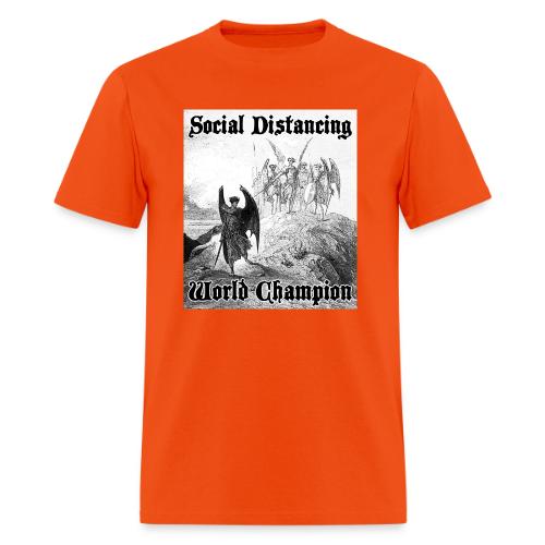 Social Distancing World Champion - Men's T-Shirt
