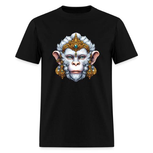 Thai Hanuman Monkey Deity Mask - Men's T-Shirt