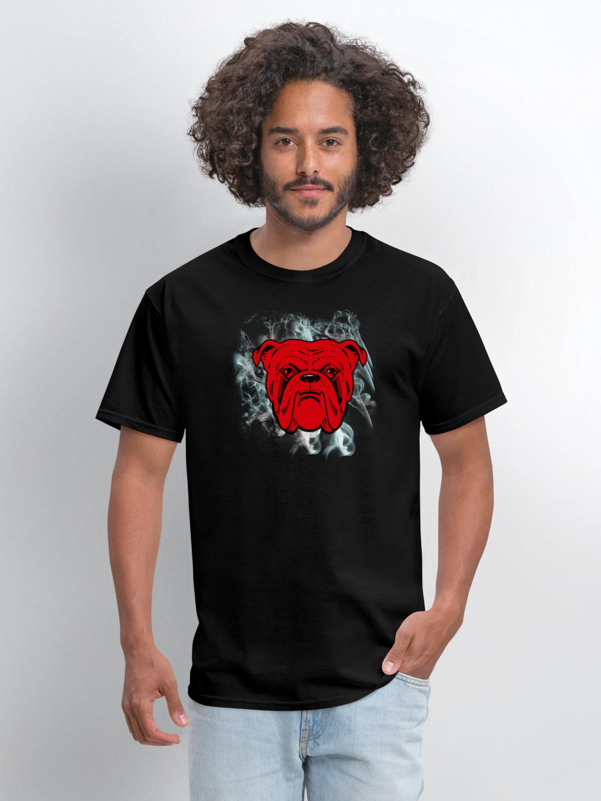 Red Dog Beer - Men's T-Shirt - black - Front - Jose (178cm)