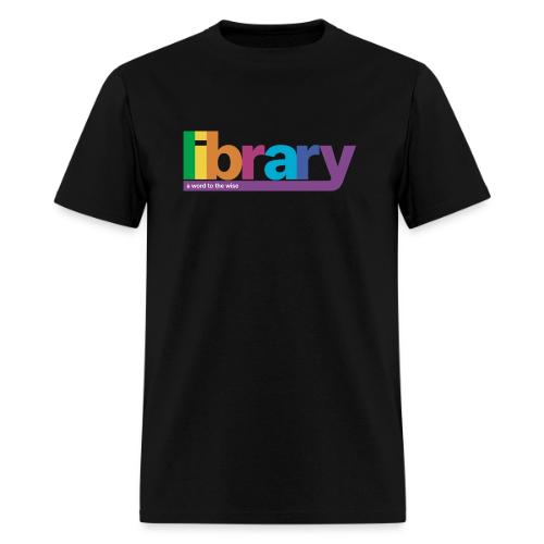Vintage ALA: A word to the wise - library - Men's T-Shirt