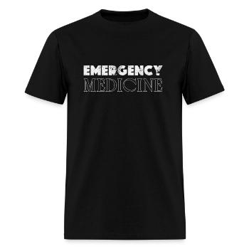 emergency medicine department emergency - Men's T-Shirt - black - Front - Jose (178cm)