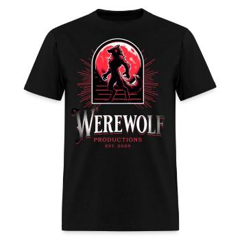 Werewolf Poductions - Men's T-Shirt - black - Front - Jose (178cm)