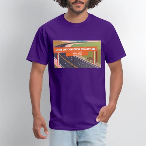 Detour from Reality - Men's T-Shirt
