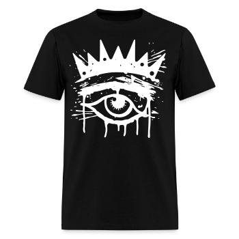 THIRD EYE CROWN - Men's T-Shirt - black - Front - Jose (178cm)