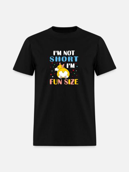 Corgi T Shirt Corgi Funny Gift Women Kids I M Not - Men's T-Shirt - black