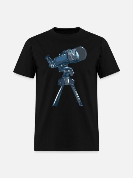 Telescope - Men's T-Shirt - black