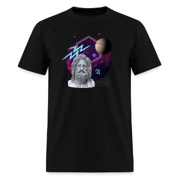 Jupiter - Ancient Gods and Planets - Men's T-Shirt - black - Front - Jose (178cm)