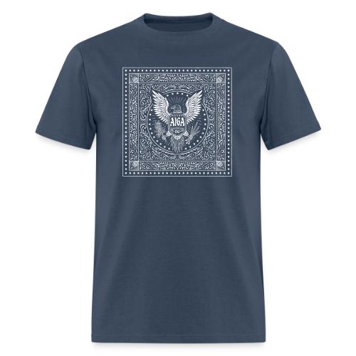 AIGA DC Stamp of Approval (white) - Men's T-Shirt