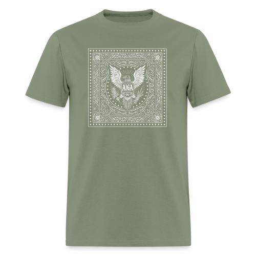 AIGA DC Stamp of Approval (white) - Men's T-Shirt