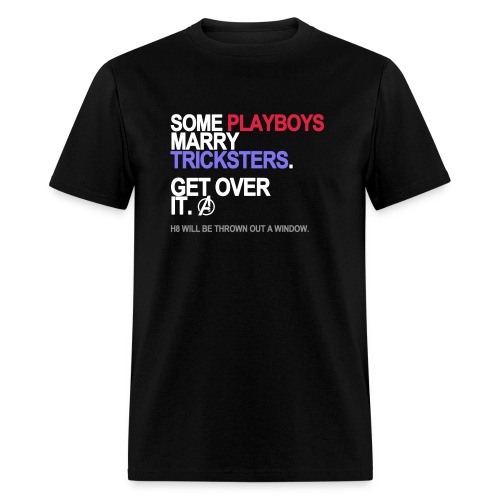 some playboys marry tricksters - Men's T-Shirt