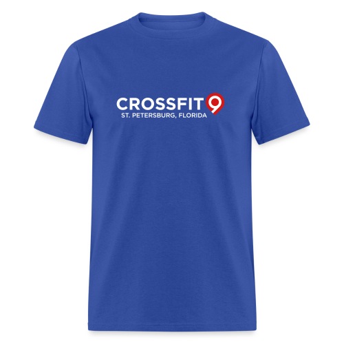 CrossFit9 Classic (White) - Men's T-Shirt