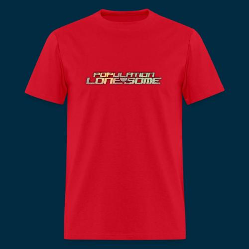 Population Lonesome - Men's T-Shirt