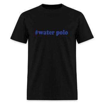 water polo - Men's T-Shirt - black - Front - Jose (178cm)