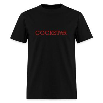 COCKSTAR - Men's T-Shirt - black - Front - Jose (178cm)
